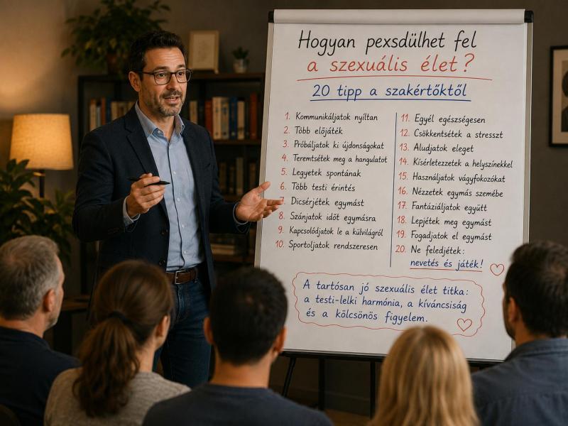 Hogyan pezsdülhet fel a szexuális élet? 20 tipp a szakértőktől